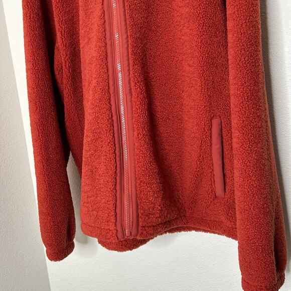 Target Men's Regular Fit Hooded Zip-Up Sweatshirt - Original Use Size XL Orange - Picture 5 of 10